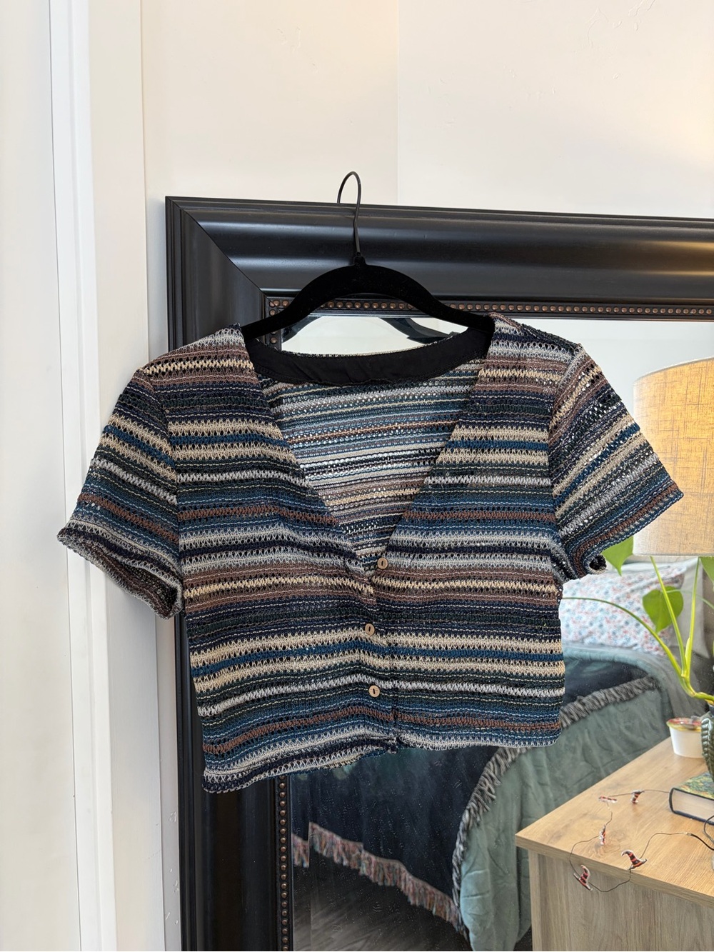 Cropped Knit Top